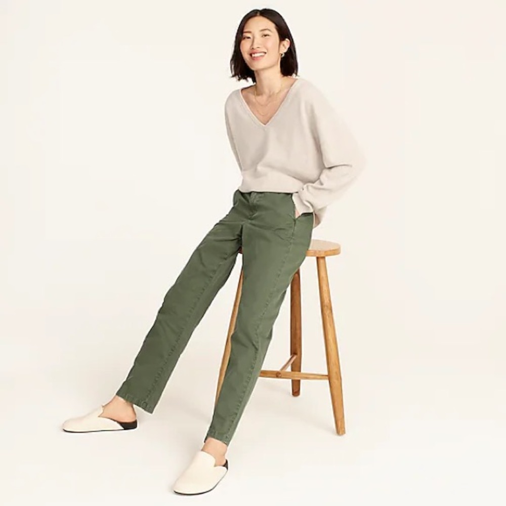 J Crew Slouchy Chino Pants